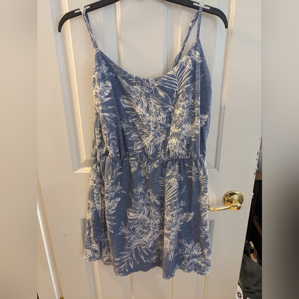 Old navy sleeveless blue dress